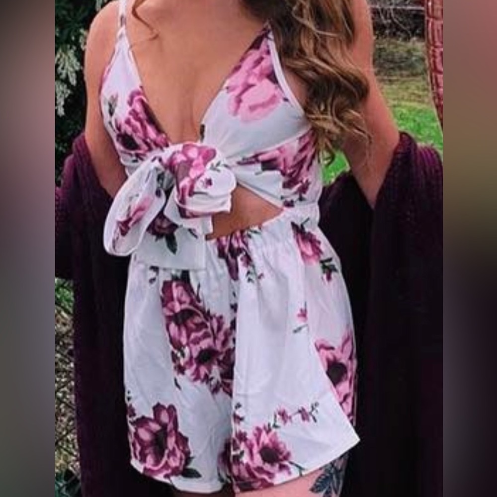 Floral Romper